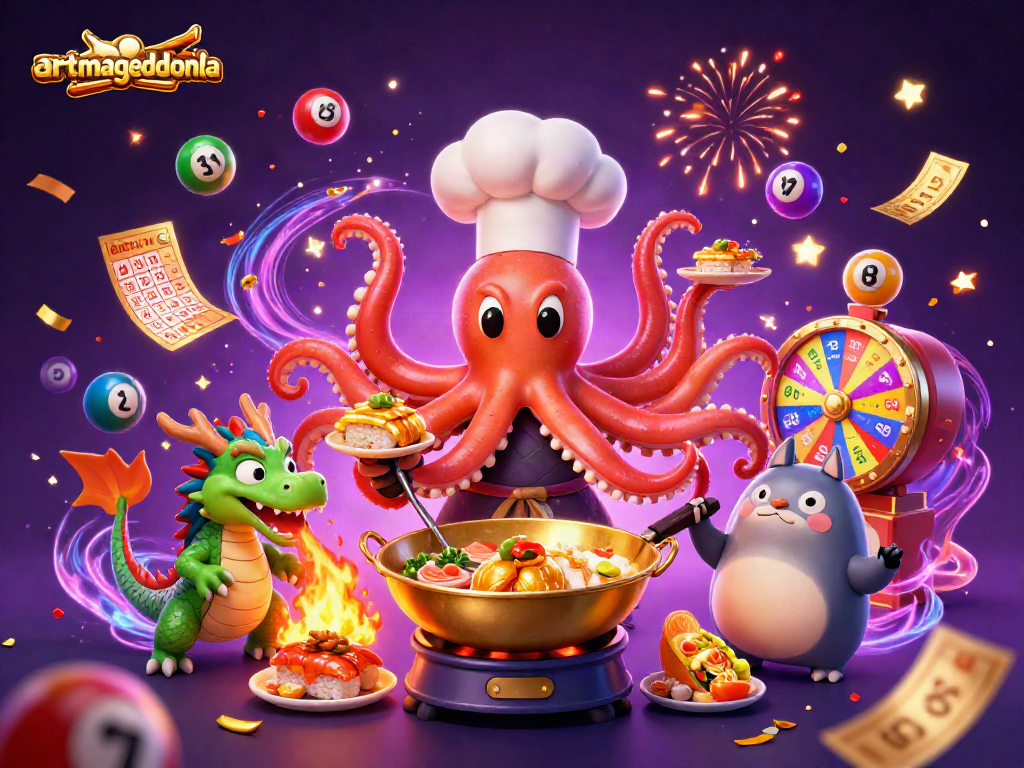 Engage with artmageddonla's vibrant casino scene featuring dynamic characters and exciting gameplay elements.