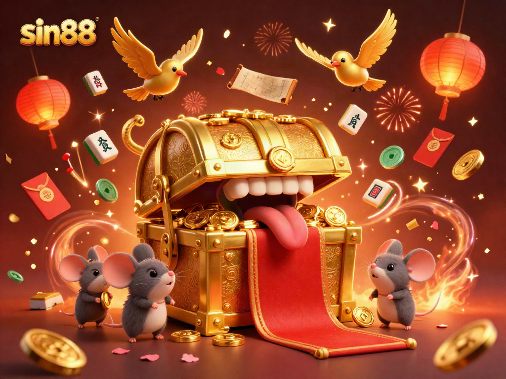 Experience winning moments with sin88's vibrant casino charm and richness.