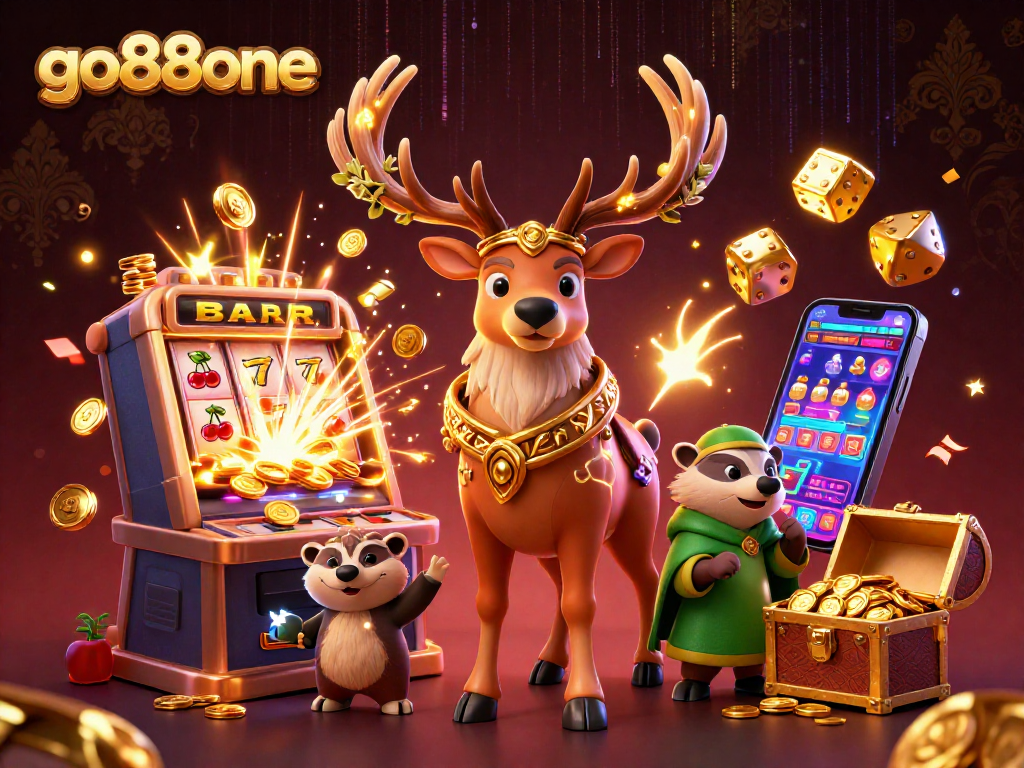 Experience the thrill of go88one with exciting slots, golden jackpot explosions, and magical characters.