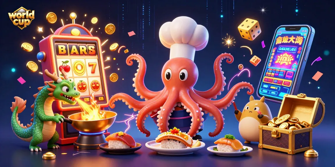 Experience world cup excitement with vibrant casino characters and dynamic gaming elements.