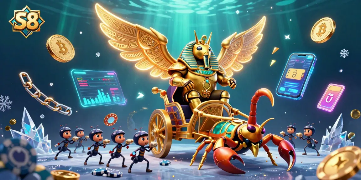 Experience S8's thrilling casino adventures with vibrant gaming characters and rich elements.