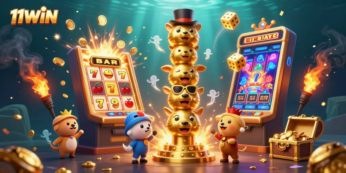 Experience thrilling jackpots with 11WIN's captivating online casino adventures.
