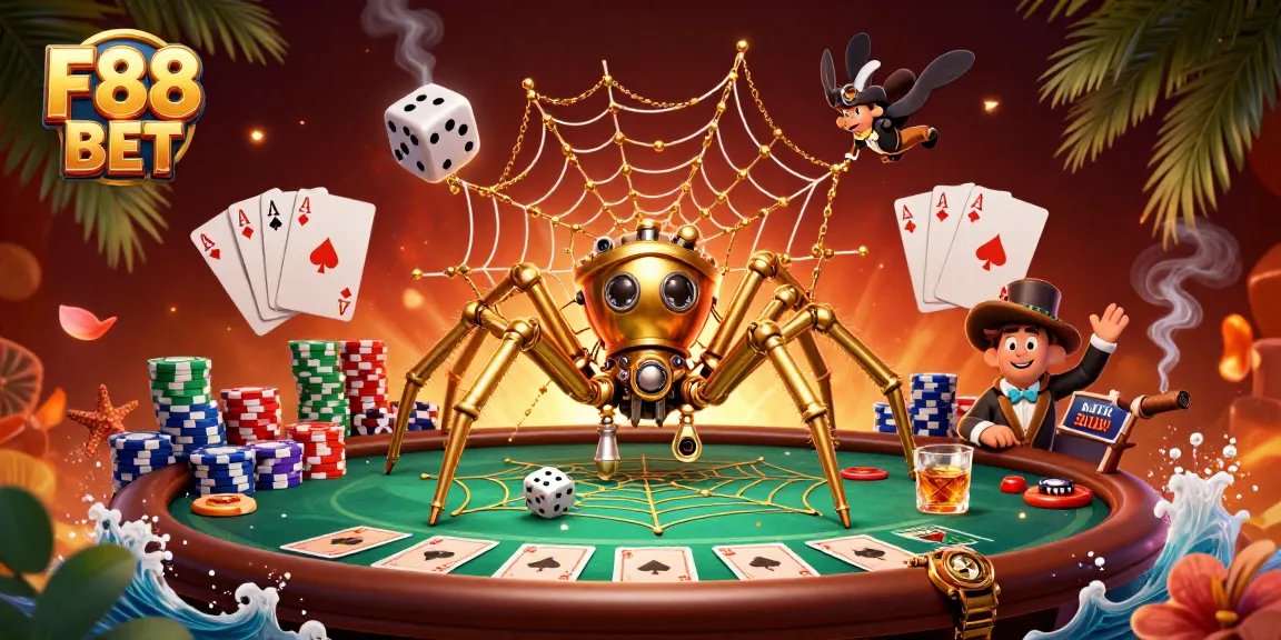 Engage with F88 BET's immersive casino experience featuring dynamic poker elements.
